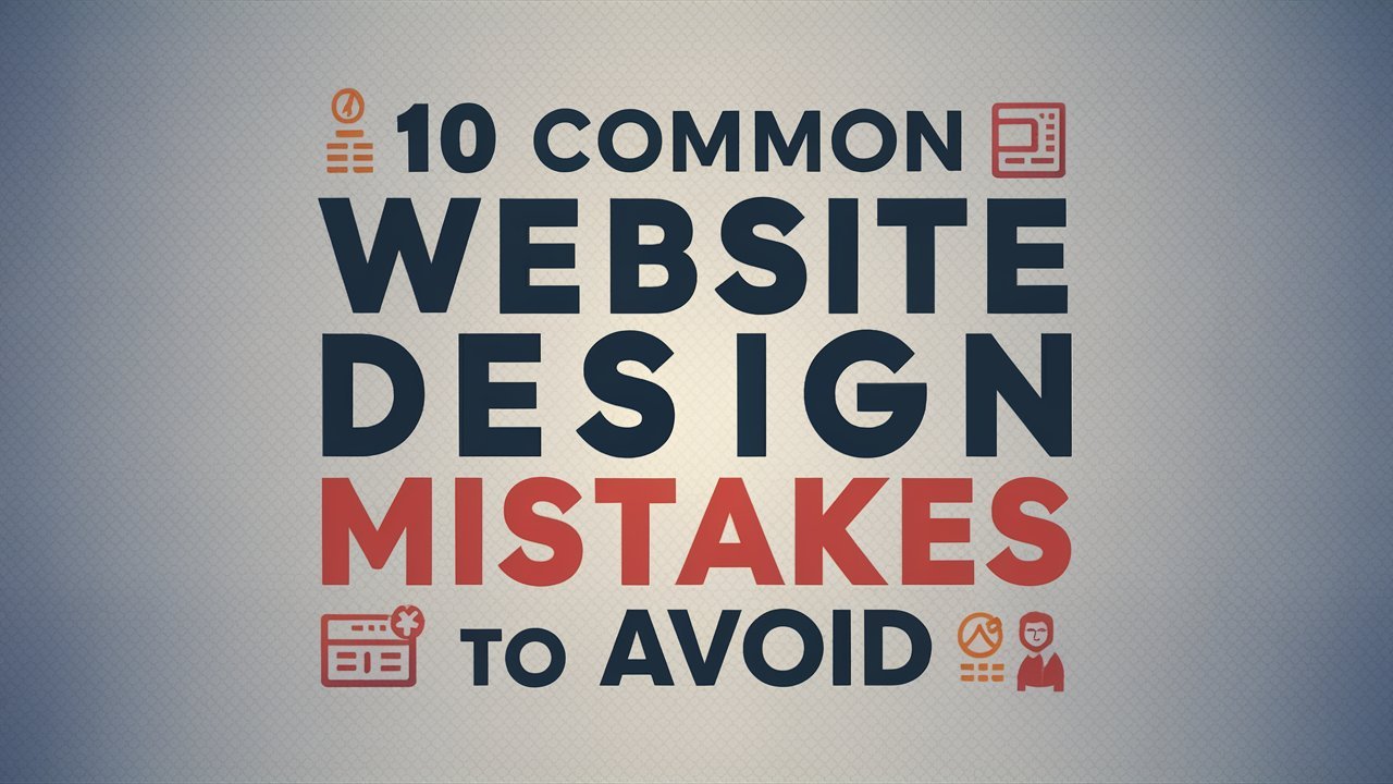 Website Design Mistakes